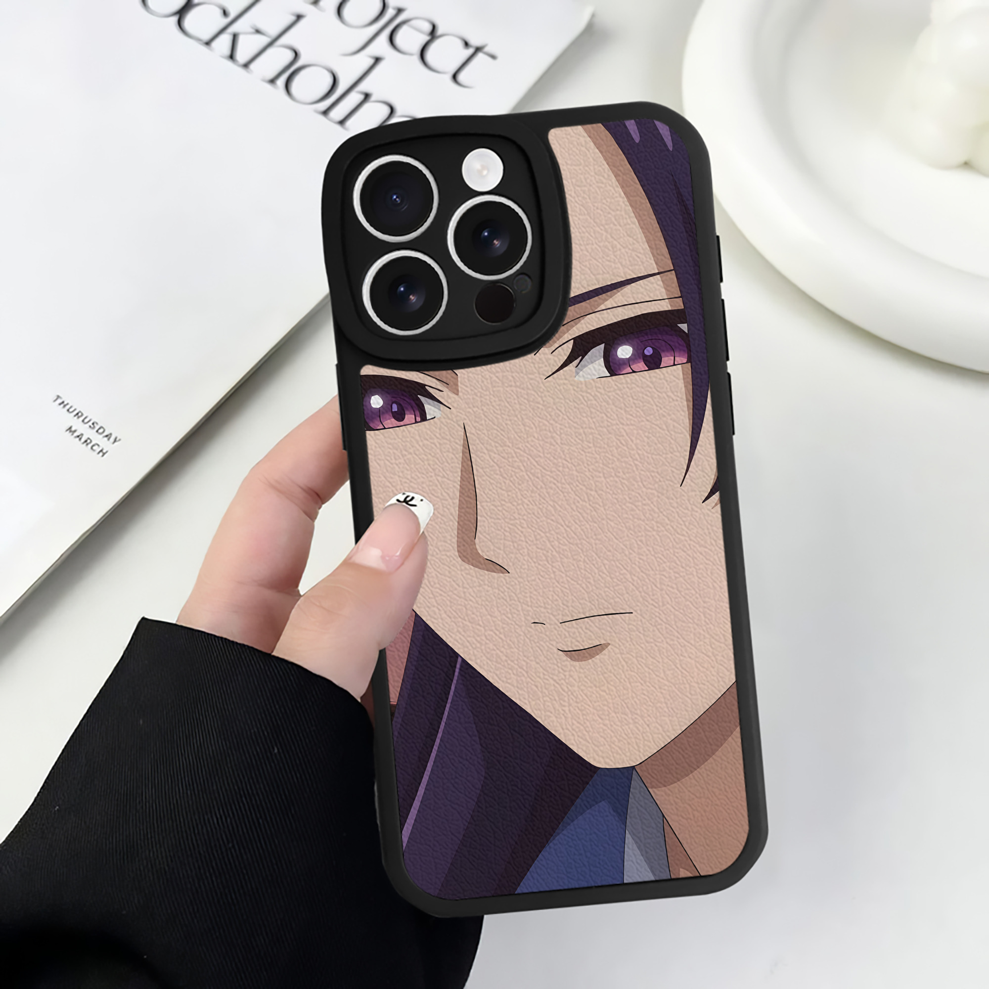薬屋のひとりごと The Apothecary Diaries 【iPhone 16シリーズ対応】シリコンスマホケース（レザー調） 材質：シリコン